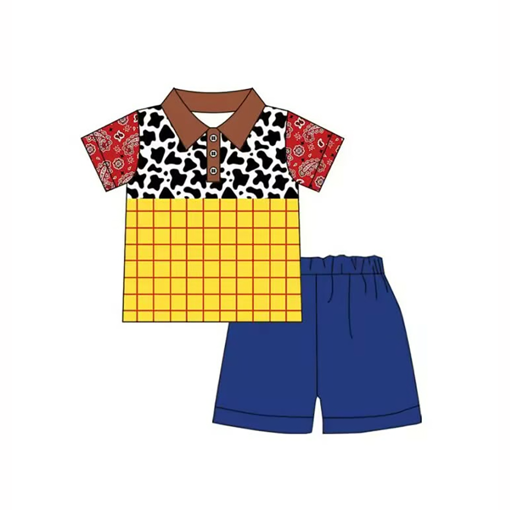 Boutique Cow Outfits Summer Cu - Baby Clothing Boutique のレビューと価格