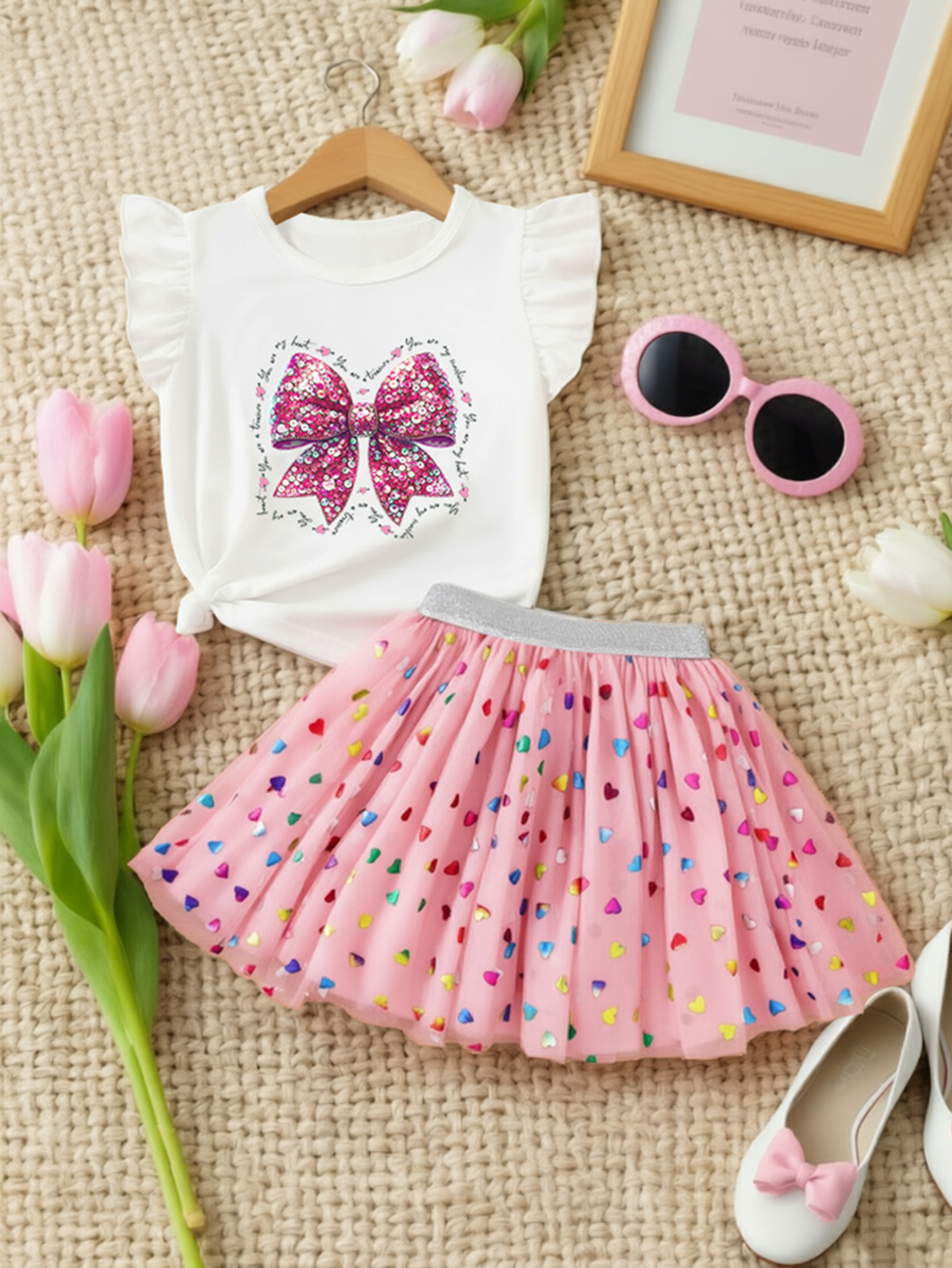 Summer Girls Clothes Set Flutt - Baby Clothing Boutique のレビューと価格