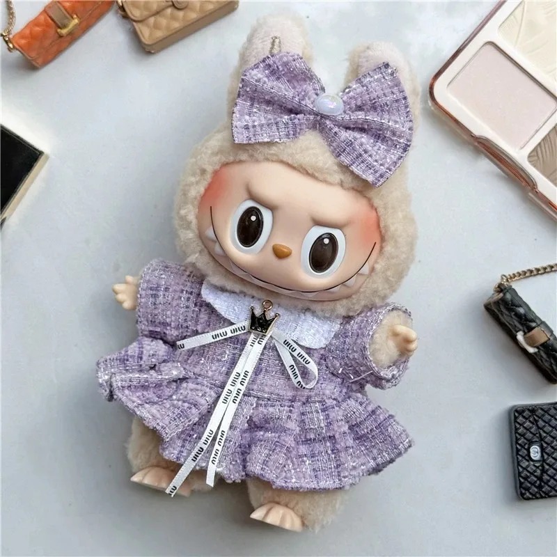 15 17cm For Labubu Doll Adorab - Baby Clothing Unisex のレビューと価格