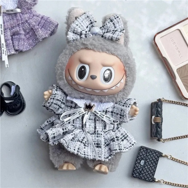 15 17cm For Labubu Doll Adorab - Baby Clothing Unisex のレビューと価格