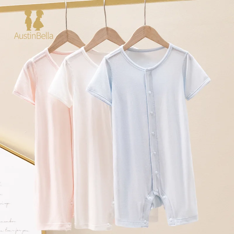 Bamboo Fiber Baby Romper Summe - Baby Clothing Types のレビューと価格