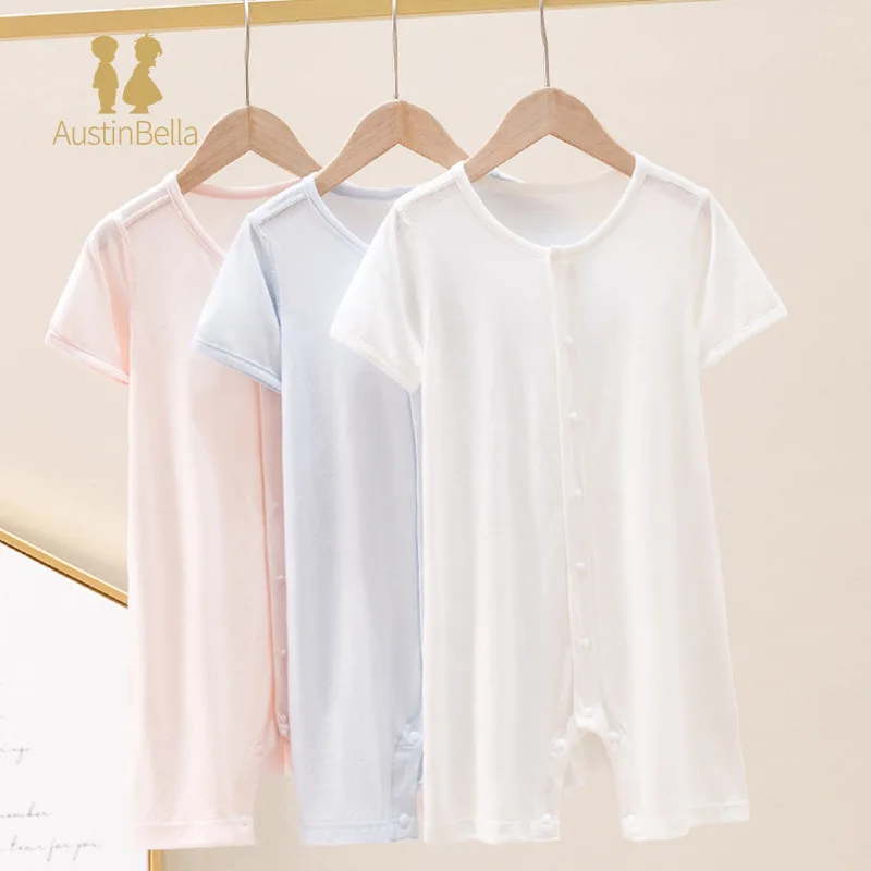 Bamboo Fiber Baby Romper Summe - Baby Clothing Types のレビューと価格
