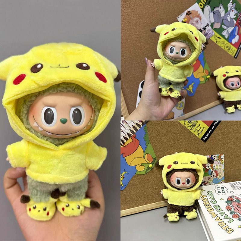 15 17cm For Labubu Doll Cartoo - Baby Clothing Unisex のレビューと価格