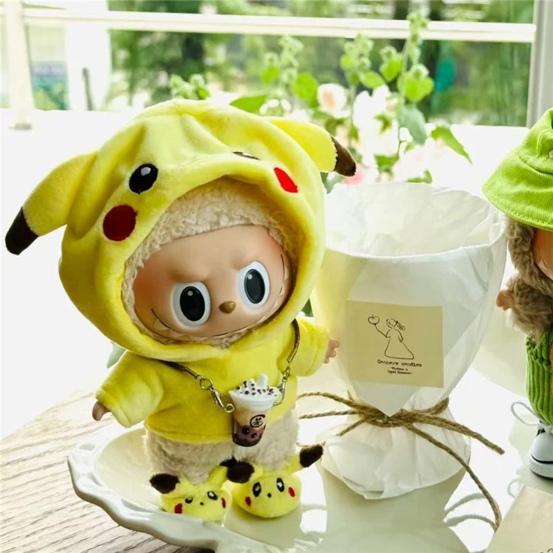 15 17cm For Labubu Doll Cartoo - Baby Clothing Unisex のレビューと価格