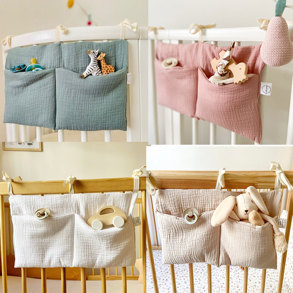 1PC Baby Crib Organizer Cot Ca - Baby Clothing Types のレビューと価格