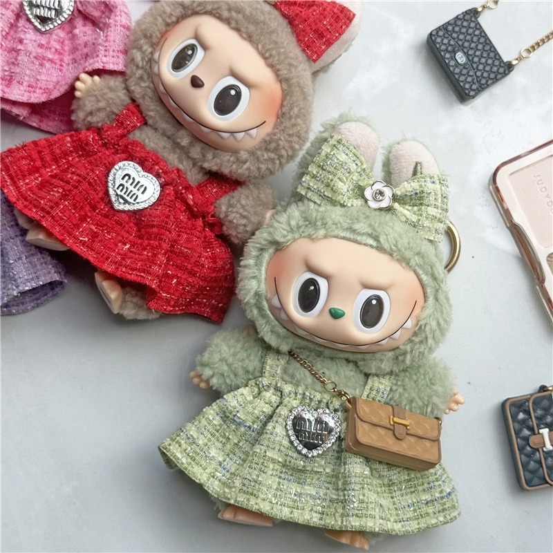 15 17cm For Labubu Doll Adorab - Baby Clothing Unisex のレビューと価格