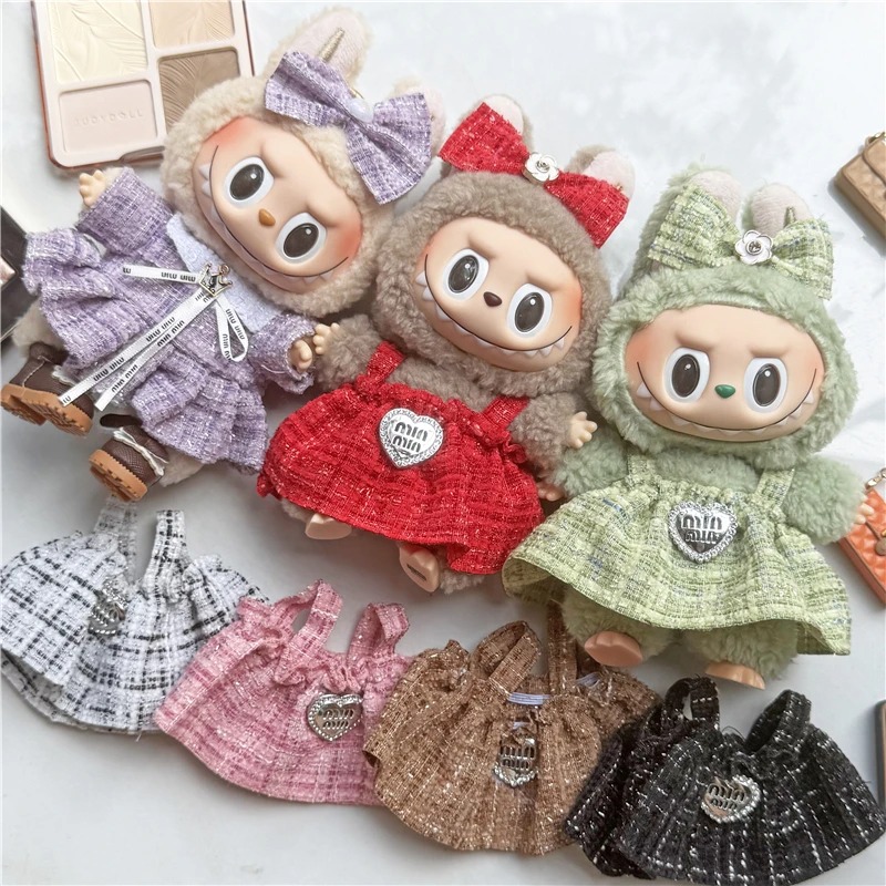 15 17cm For Labubu Doll Adorab - Baby Clothing Unisex のレビューと価格