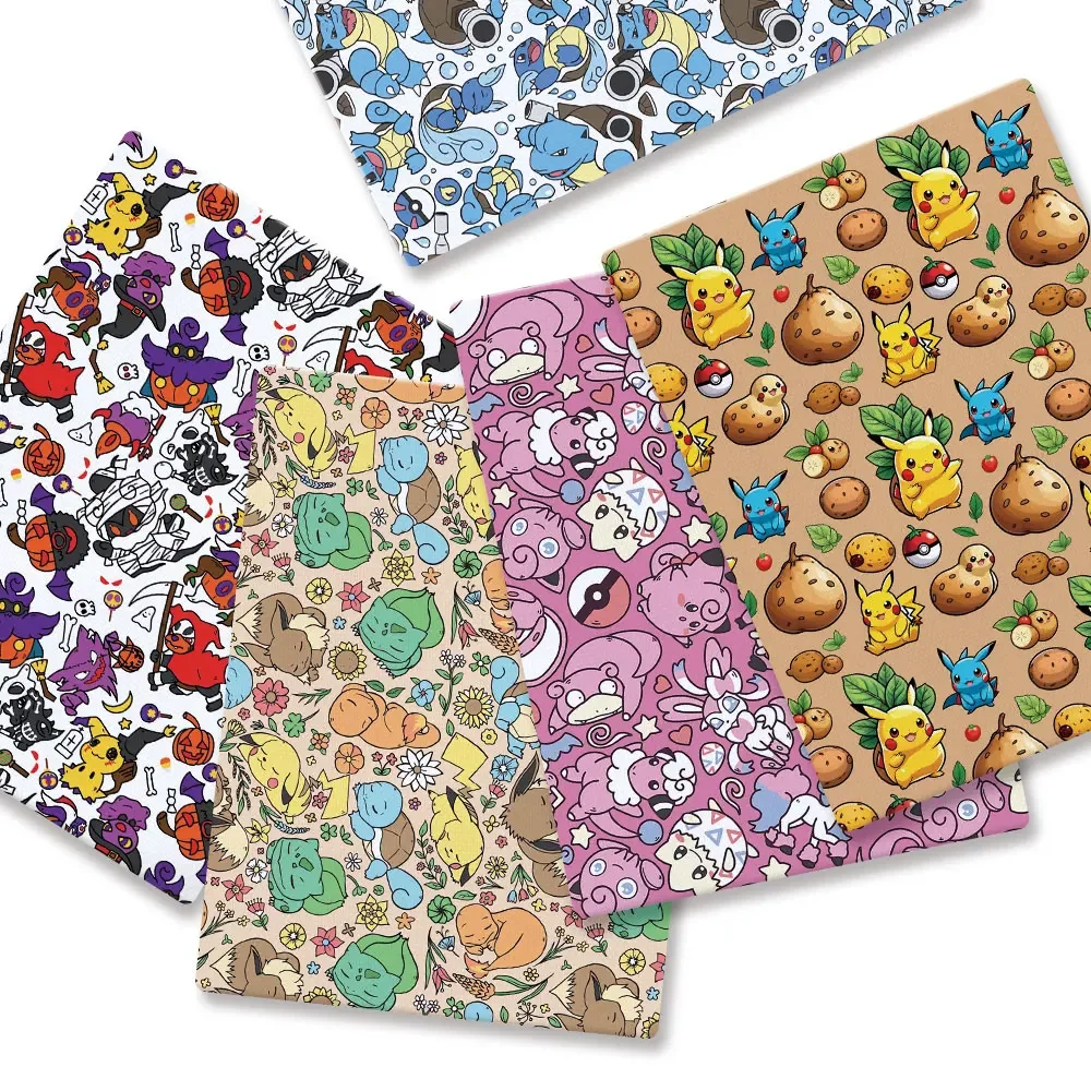 Pokemon Cartoon Fabric140*50cm - Baby Clothing In Japan のレビューと価格