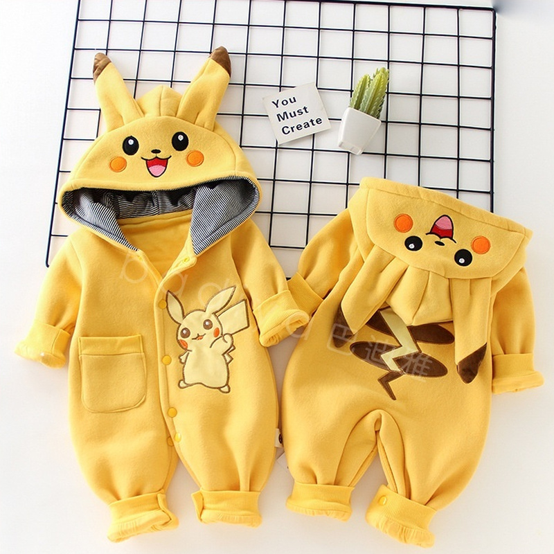 New Cute Cartoon Pokemon Pikac - Baby Clothing In Japan のレビューと価格