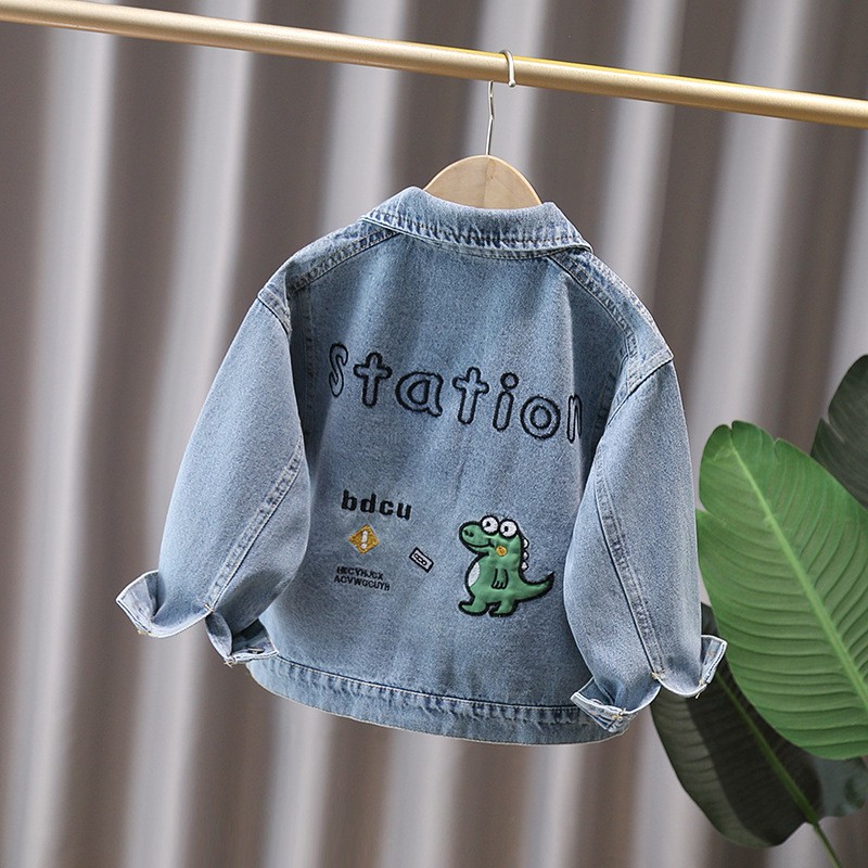 Cute Style Baby Child Denim Ja - Baby Clothing Unisex のレビューと価格