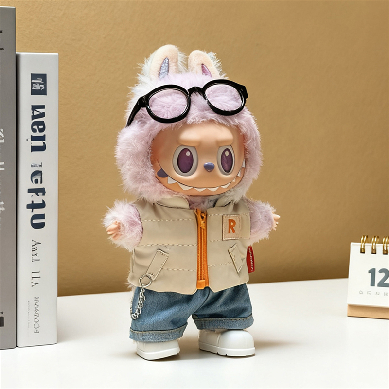 For 15 17cm Labubu Doll Solid  - Baby Clothing Unisex のレビューと価格