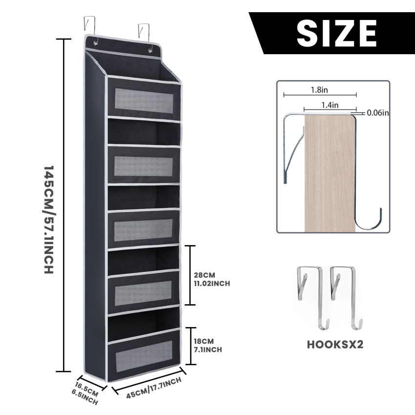 Over The Door Storage Organise - Baby Clothing Types のレビューと価格
