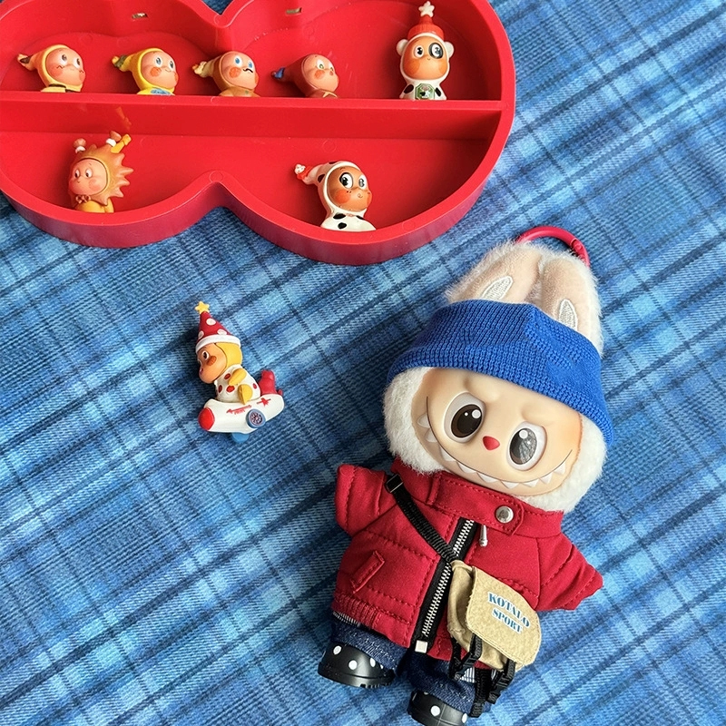For 15 17cm Labubu Doll Winter - Baby Clothing Unisex のレビューと価格
